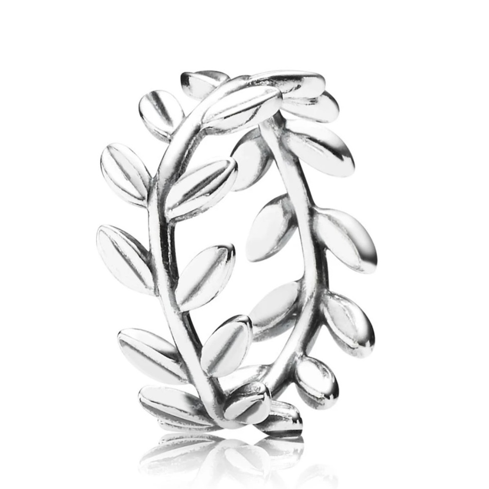 Pandora Olive Branch Ring Size 5